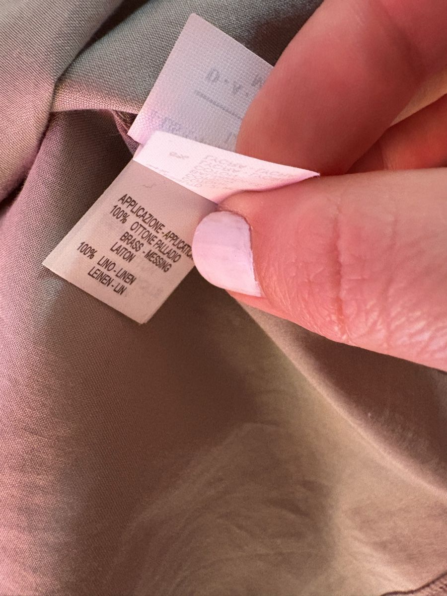 Brunello Cucinelli Camicette: Brunello Cucinelli Baumwolle/Leinen Bluse – Usato da Bern venduto da LoveVintageY2K 9
