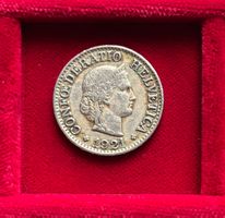 Schweiz 10 Rappen 1921 B - Libertaskopf