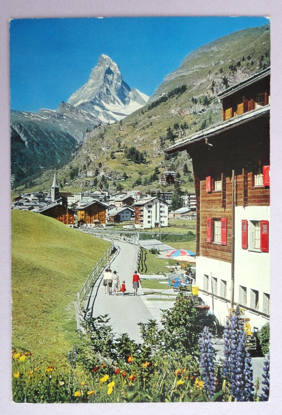 Cartoline postali: Zermatt mit Matterhorn – Usato da Fétigny venduto da Billy2miny