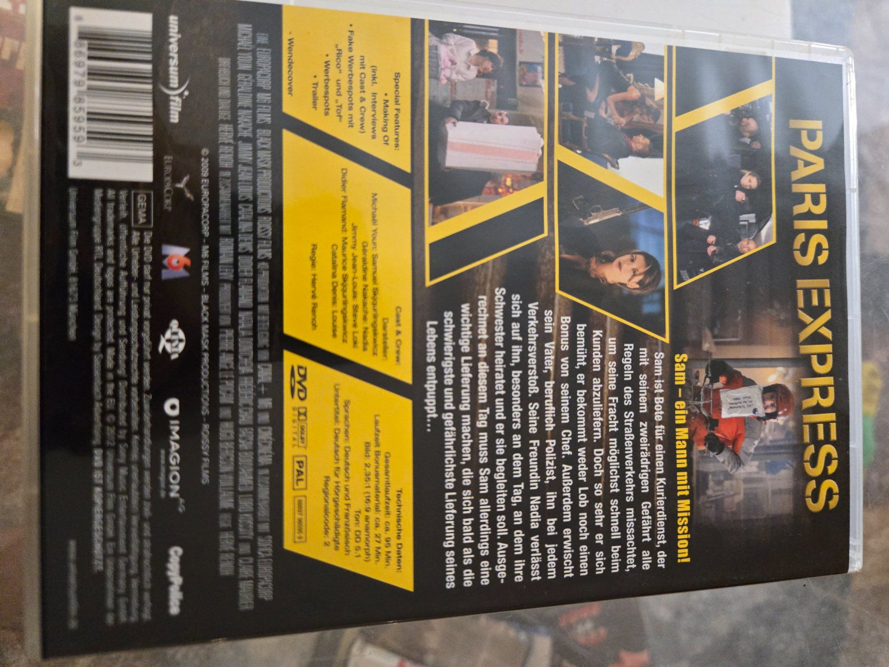 Tutti i DVDs: Paris Express DVD – Nuovo e nell'imballaggio originale da Bussigny venduto da Kfdlt 1