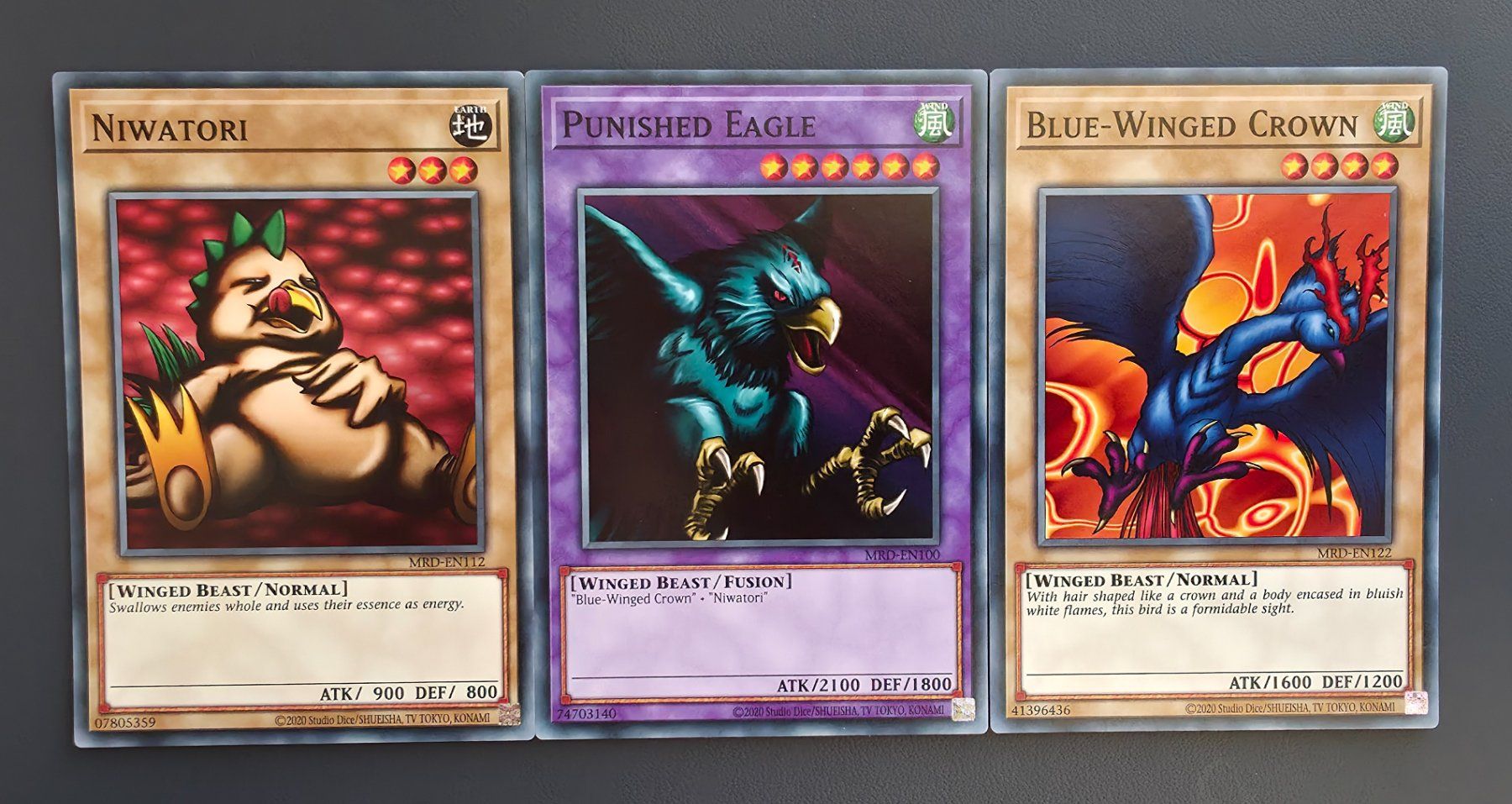 Yugioh Carte collezionabili: Punished Eagle Fusionset, MRD, Yugioh – Nuovo (secondo la descrizione) da Zürich venduto da StickerPatron