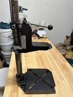 Bohrmaschinenständer, Metall, inkl. Reduktion auf 16 - 17 mm
