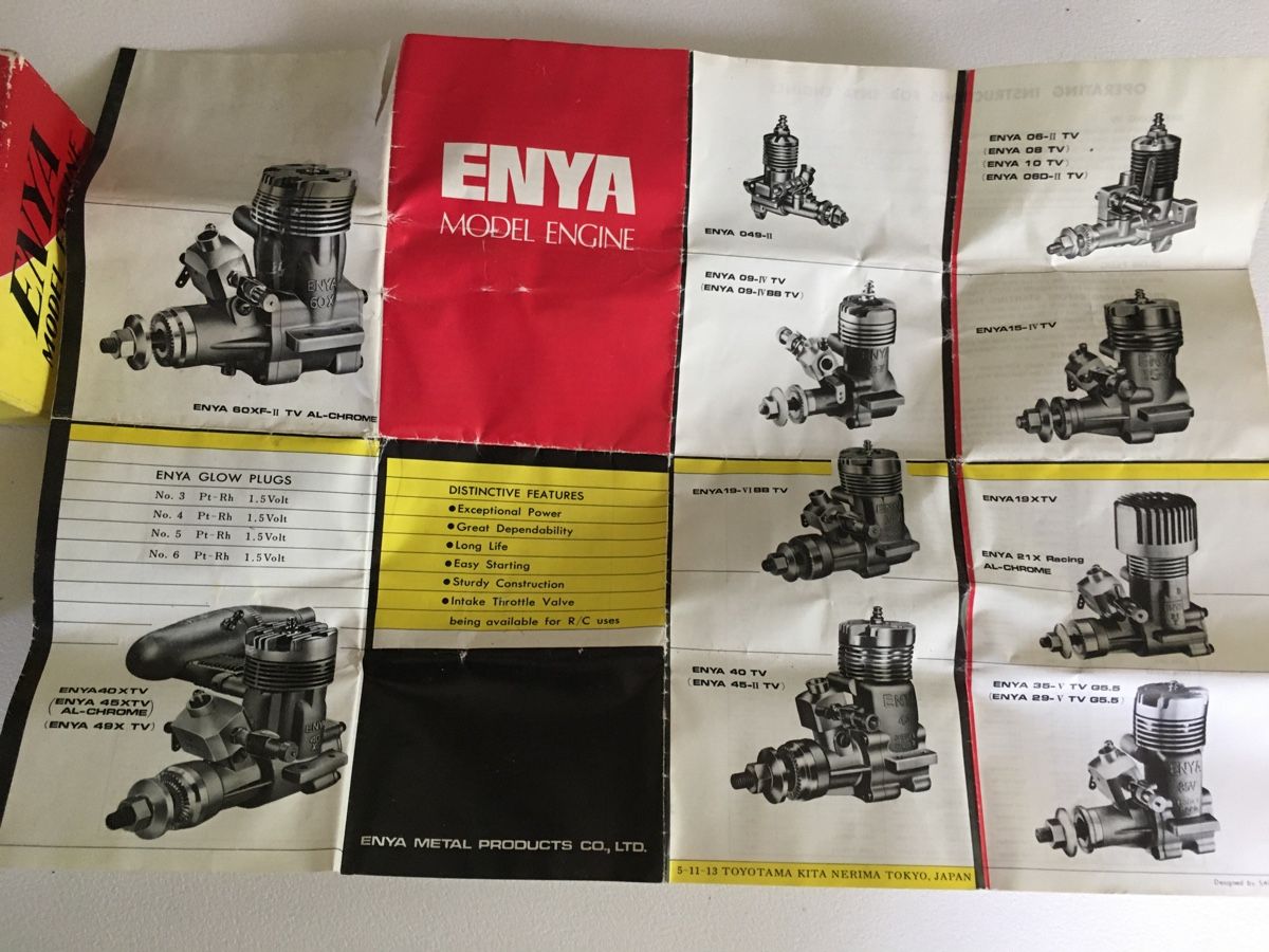 Kit di modellismo & Modellini statici: Enya Model Engine 15-lll Made in Japan – Usato da Grellingen venduto da Toyhamster 3