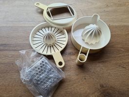 Küchenhelfer, auspressen und raffeln Neu mit Lagerspuren