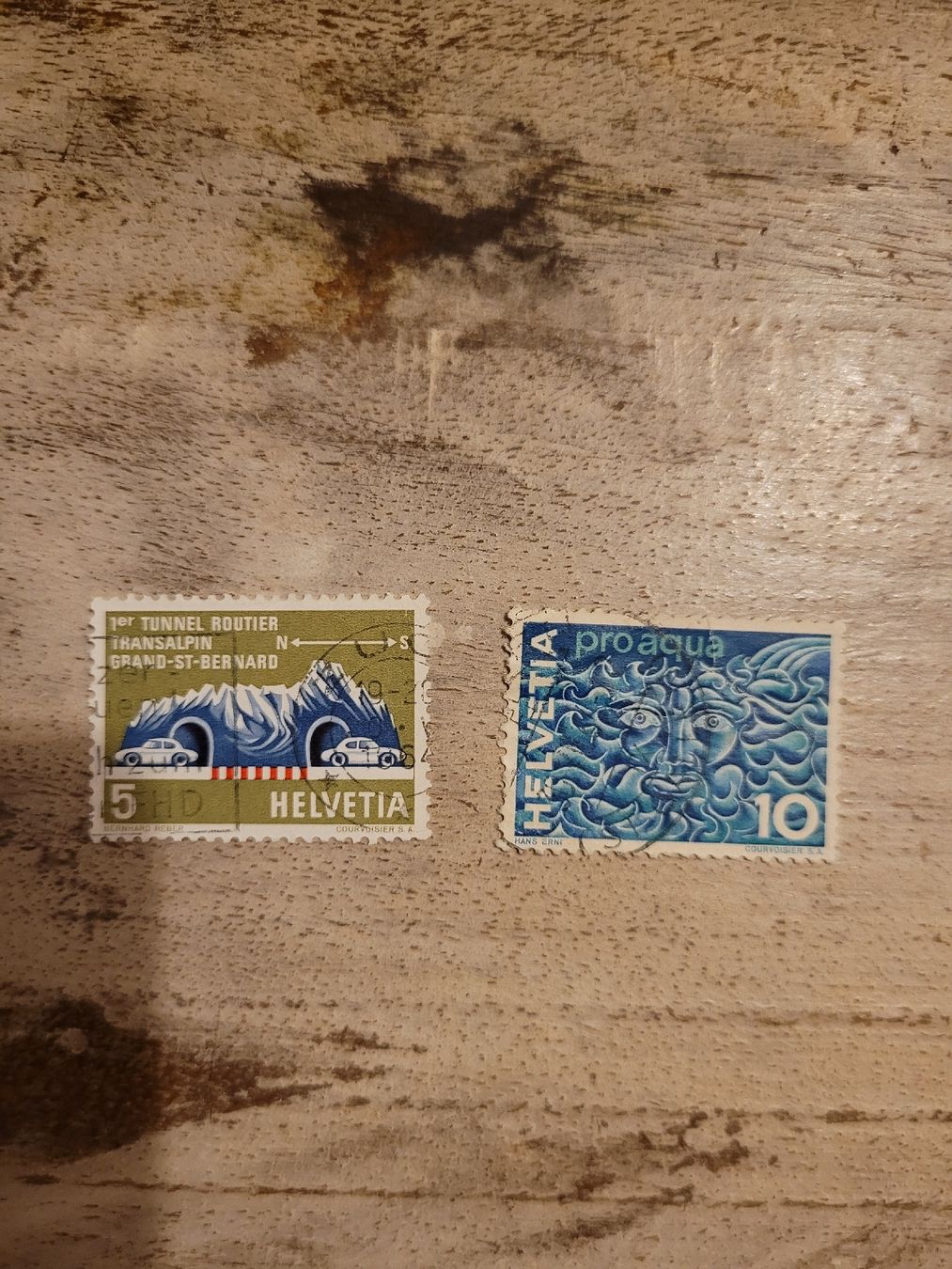 Alle Briefmarken: Werbe und Gedenkmarken – Gebraucht aus Inwil von Flower2325