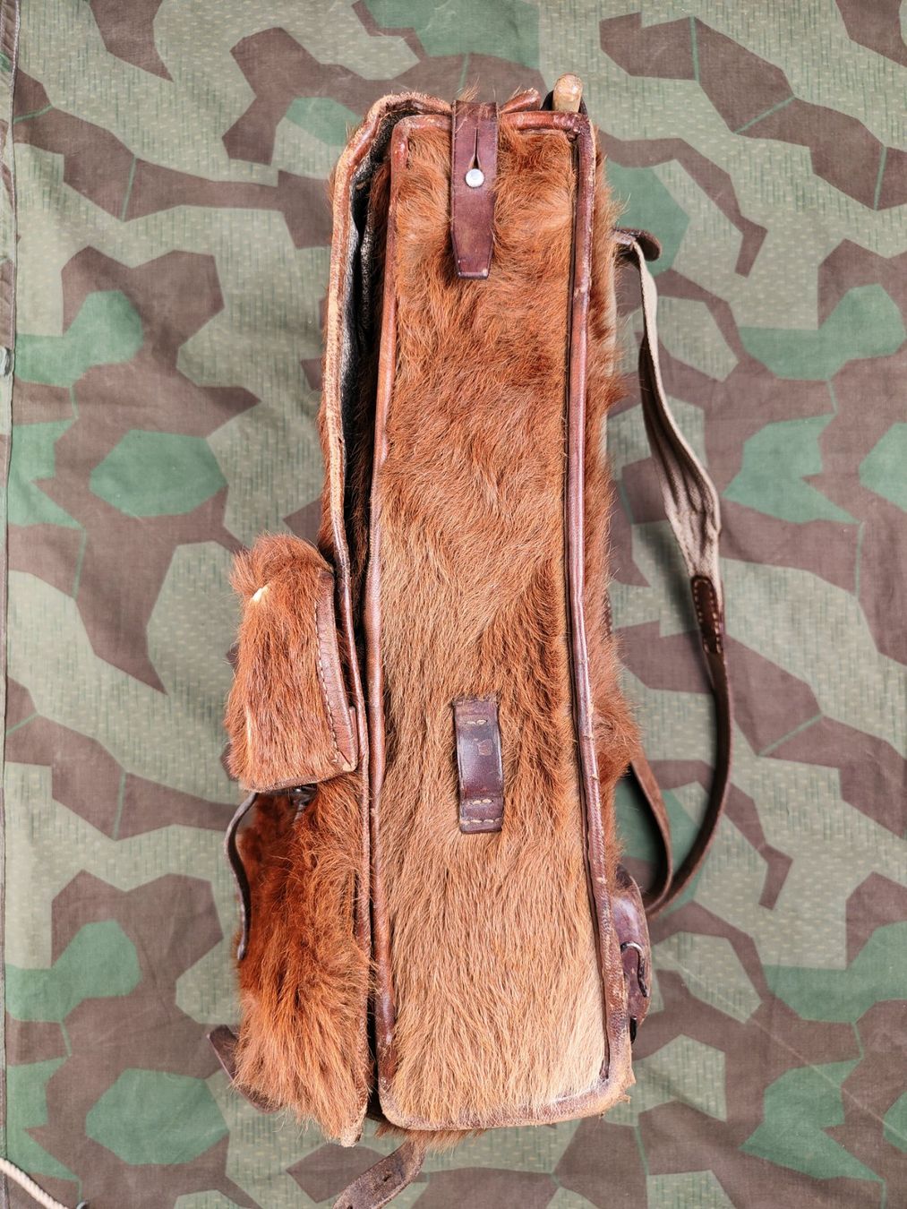 Schweizer Armee Uniformi: Tornister Ord. 1942, Sparversion, von 1944 – Usato da Bauma venduto da SwissMilitaria 4