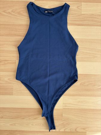 ZARA Body / Bodysuit – Dunkelblau – Gr. XS/S – Top Zustand