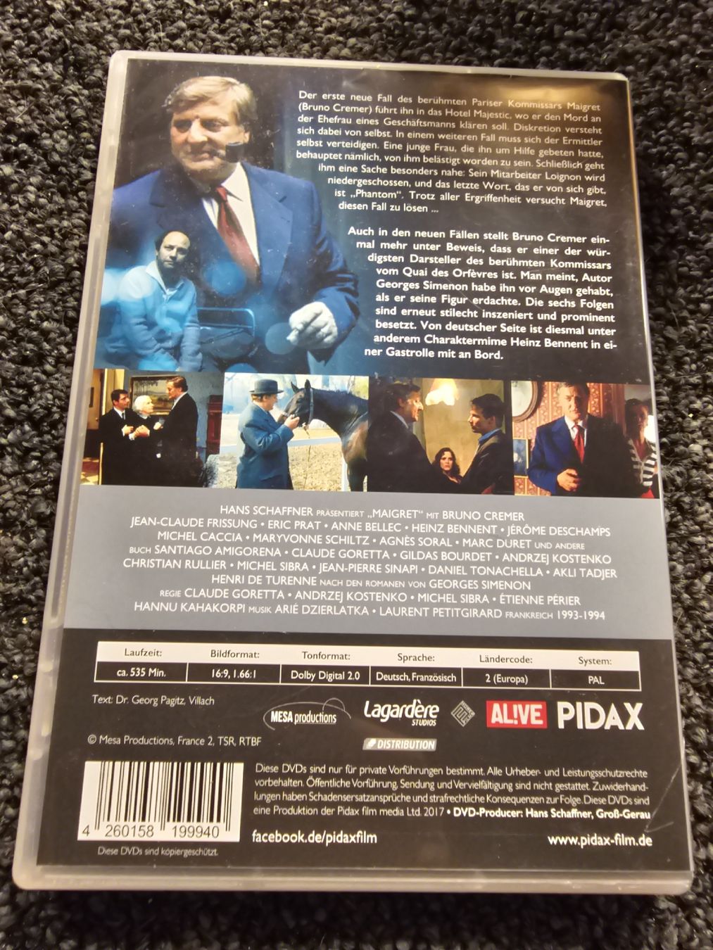 Alle DVDs: Maigret Volume 2 (21929) – Gebraucht aus Ruswil von jan_bxl5 1