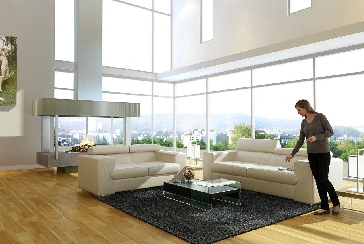 Divani: Ledersofa Sofagarnitur 32 Sitzer Set Garnitur Polstersofa – Nuovo e nell'imballaggio originale da Zug venduto da jvmoebel-schweiz 3