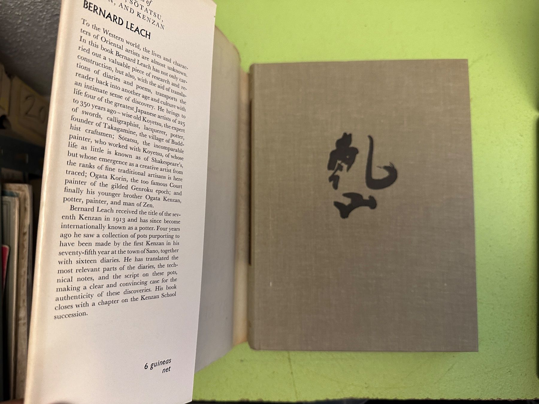 Libri: Bernard Leach: Kenzan and His Tradition. – Usato da Zürich venduto da allp 1