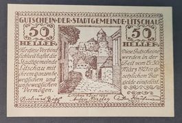50 HELLER / LITSCHAU (ÖSTERREICH) 1920