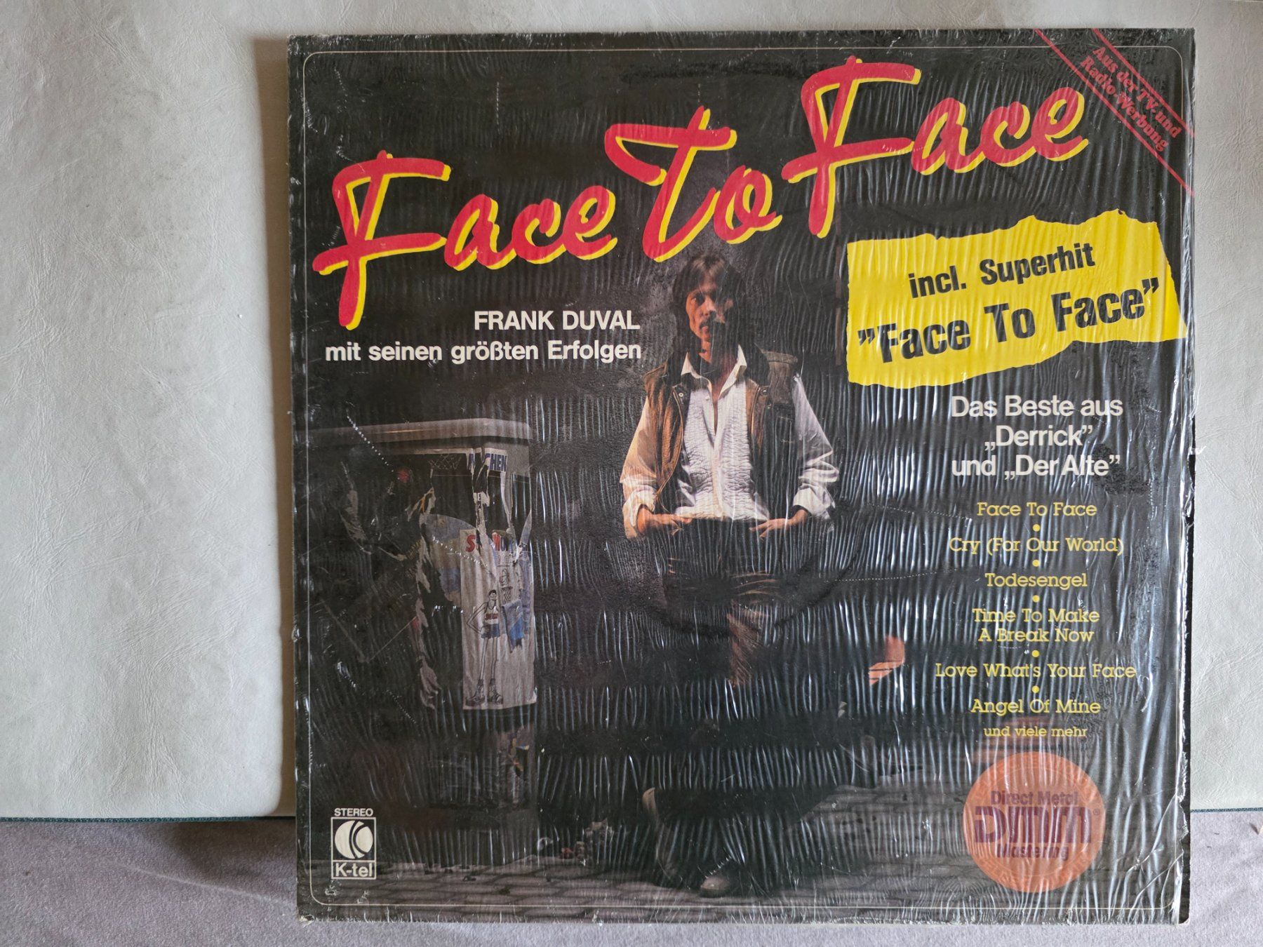 Dischi in vinile: LP : Frank Duval - face to face - K-tel 1982 – Usato da Walterswil BE venduto da Lonitti