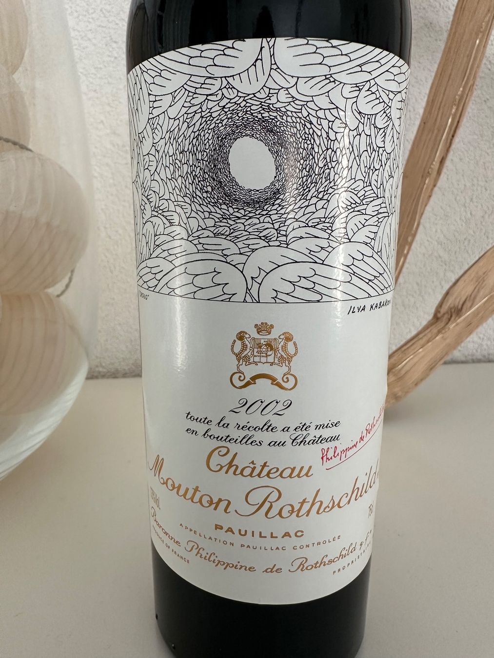 Mouton Rothschild Vino: Château Mouton Rothschild 2002 – Nuovo (secondo la descrizione) da Yens venduto da Rilou80 1