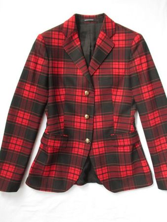 TAGLIATORE – Blazer Jacke Tartan Check /  IT 40
