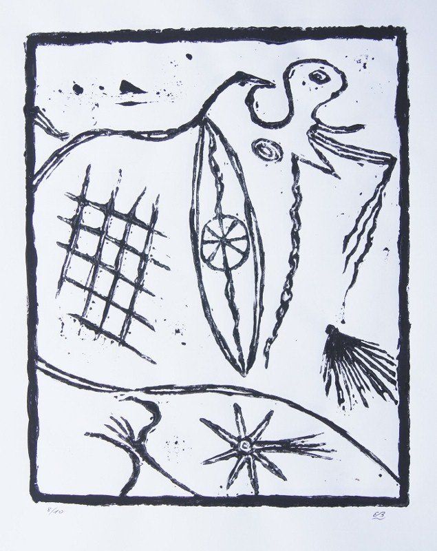 Xilografie: Serie 10 Linoldrucke, A2 Format – Nuovo (secondo la descrizione) da Fribourg venduto da erw_68dx 7