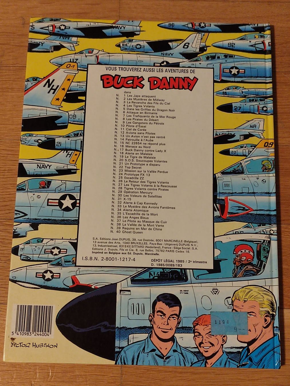 Fumetti: Buck Danny - Un Prototype a disparu BD 21 – Usato da Fribourg venduto da Nooky 1