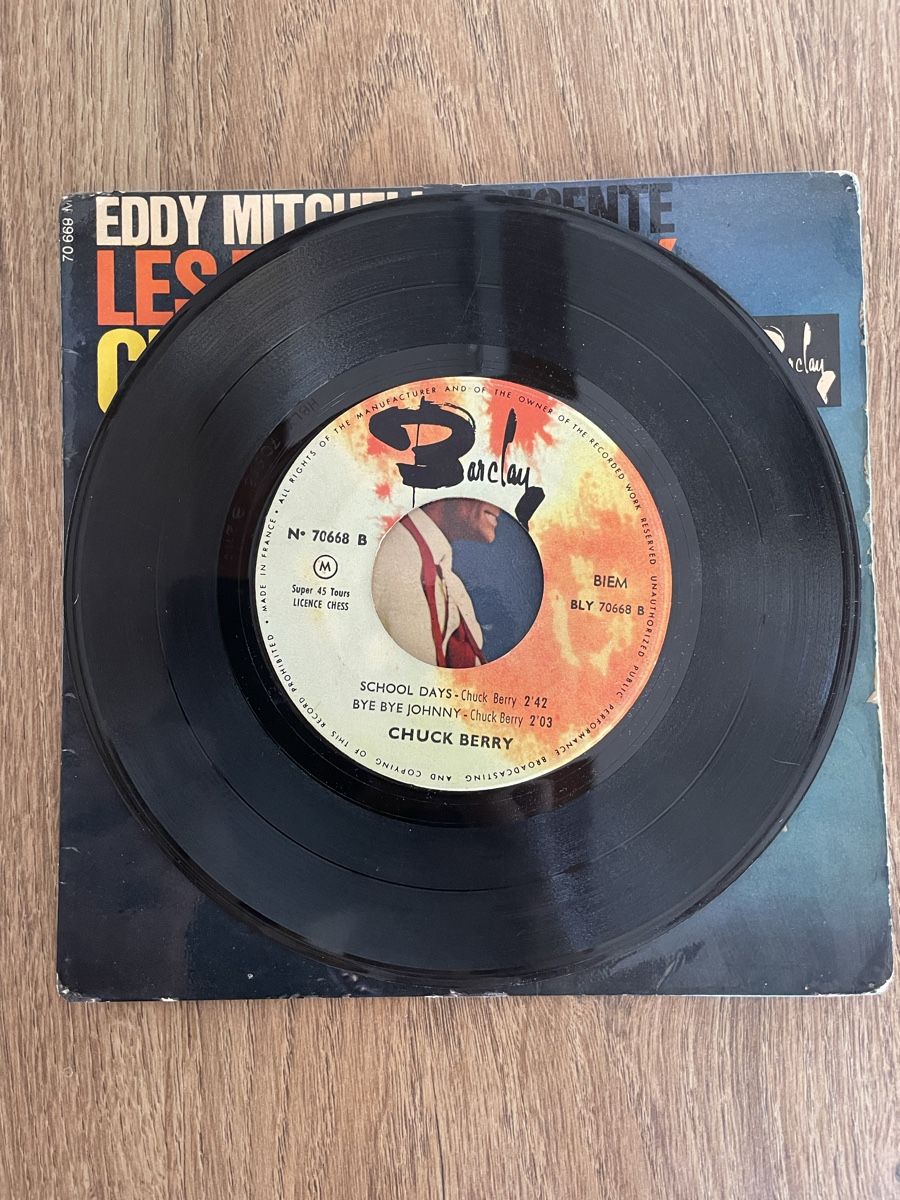 Dischi in vinile: Vinyle - Eddy Mitchell présente Chuck Berry – Usato da Lonay venduto da ju-71 3