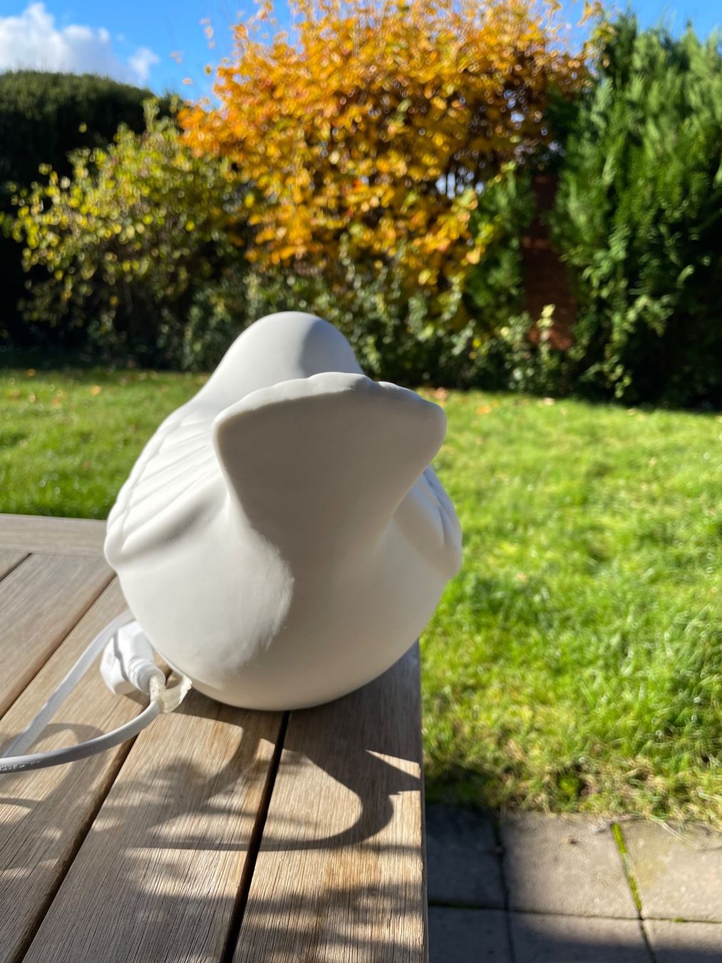 Lampade: Deko Vogel mit Licht Tisch Lampe – Nuovo (secondo la descrizione) da Bolligen venduto da Tarahumara 5