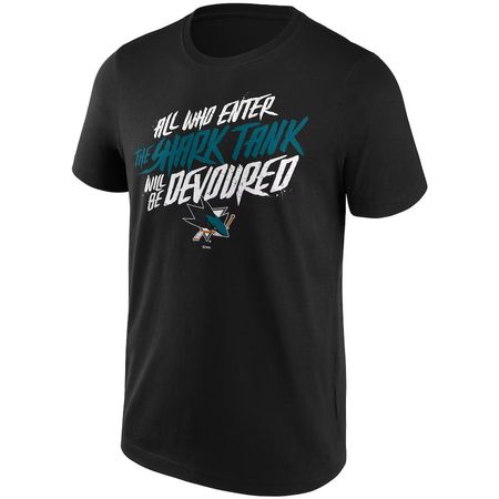 San Jose Sharks NHL T-Shirt Grösse S schwarz neu