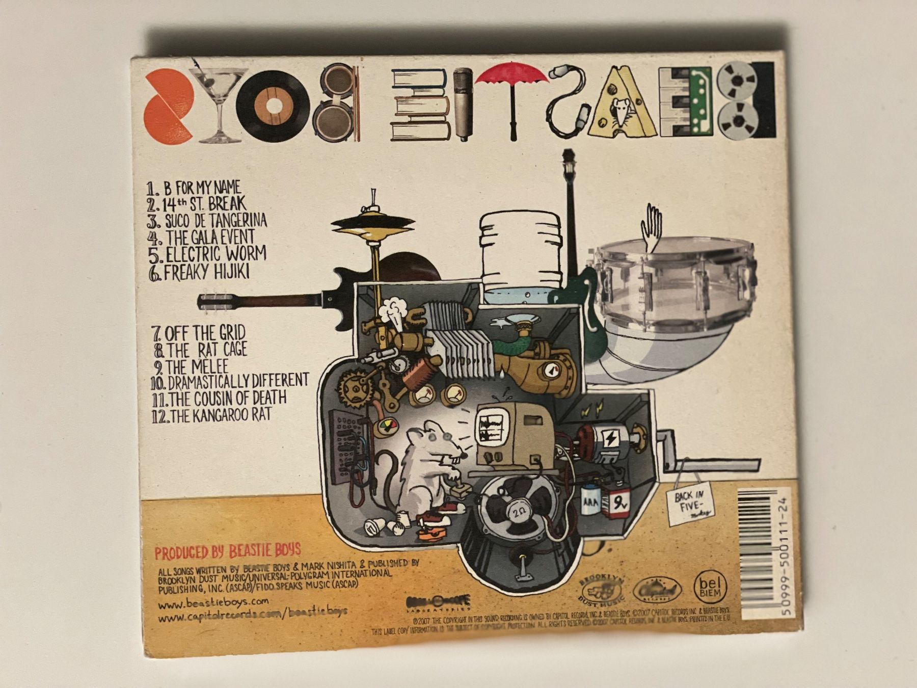 CD: Beastie Boys – Usato da Muri b. Bern venduto da AdidasCollector 2