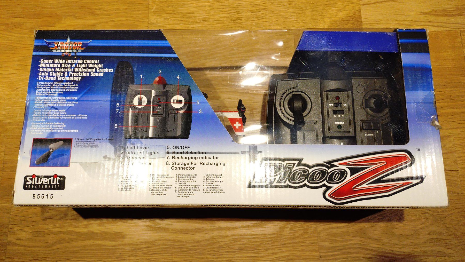 Modellismo RC: Rc Helikopter Silverlit PicooZ Neu OVP – Nuovo e nell'imballaggio originale da Schwarzenbach(Huttwil) venduto da Padielito 1