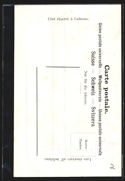 Cartoline postali: Zug, Altes Rat- und Stadthaus vor der Re – Usato da Berlin venduto da bartko-reher 1