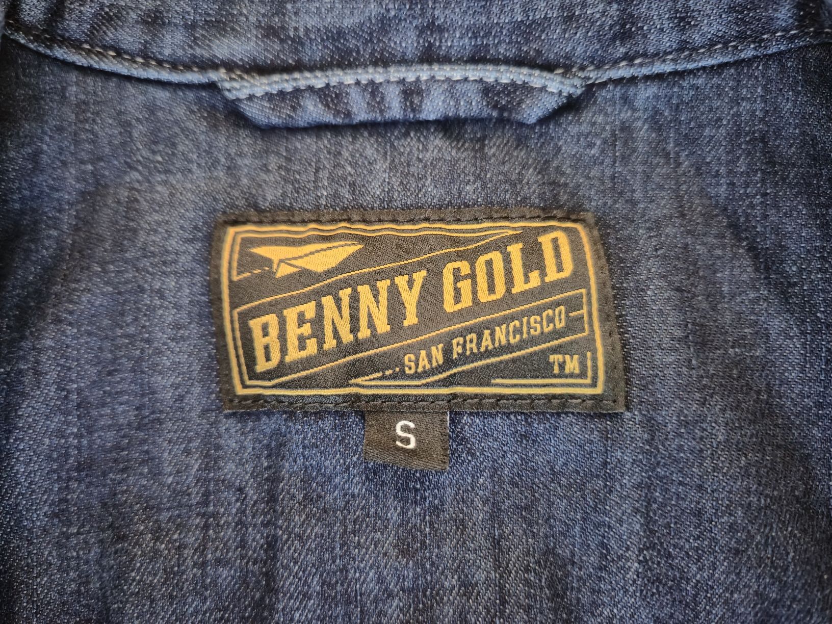 Camicie: Jeanshemd Benny Gold, Grösse S – Nuovo e nell'imballaggio originale da Flums venduto da VictoryGin 1