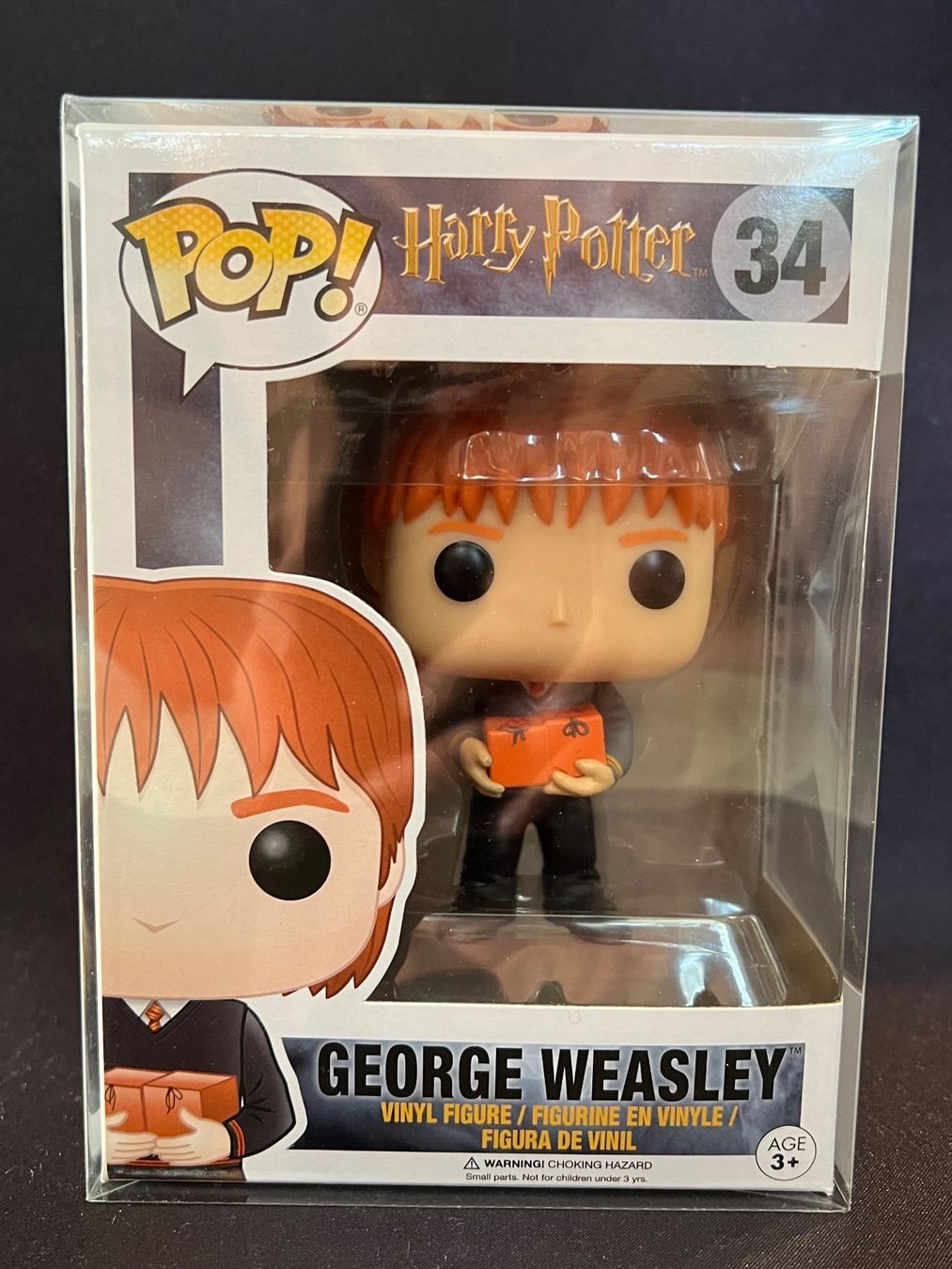 Funko Figuren: Funko POP! Harry Potter - George Weasley #34 mit Protektor – Gebraucht aus Dornach von profi-shopper