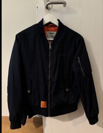 Bomberjacke Original Bomber dunkelblau neuwertiger Zustand