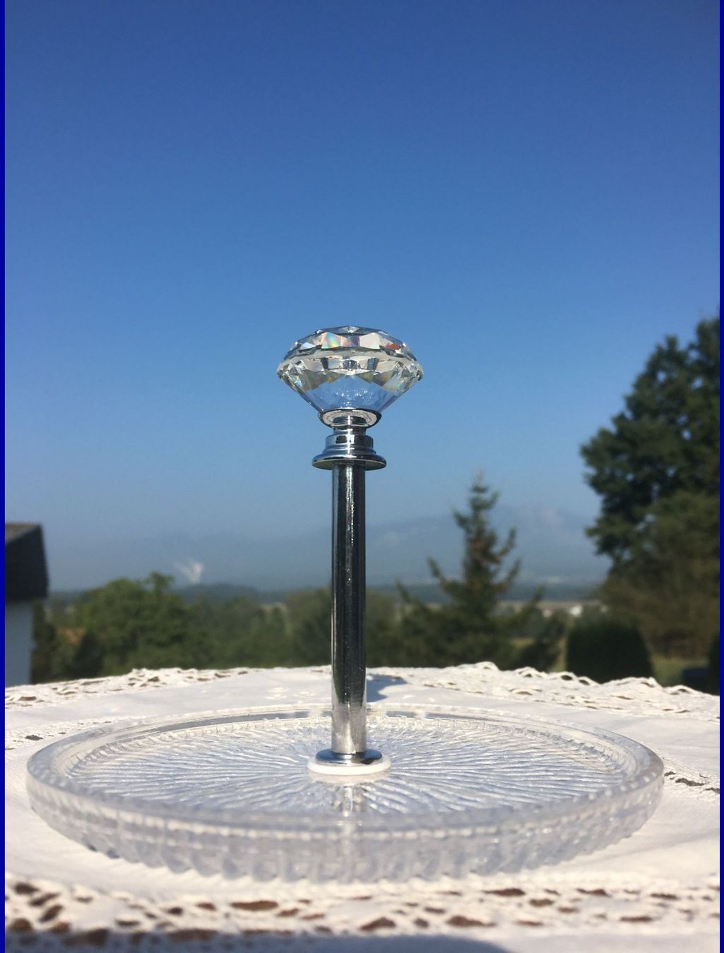 Piatti: MINI ETAGERE Glas  Schmuckablage  fürs grosse Puppenhaus – Usato da Subingen venduto da Etageren 1
