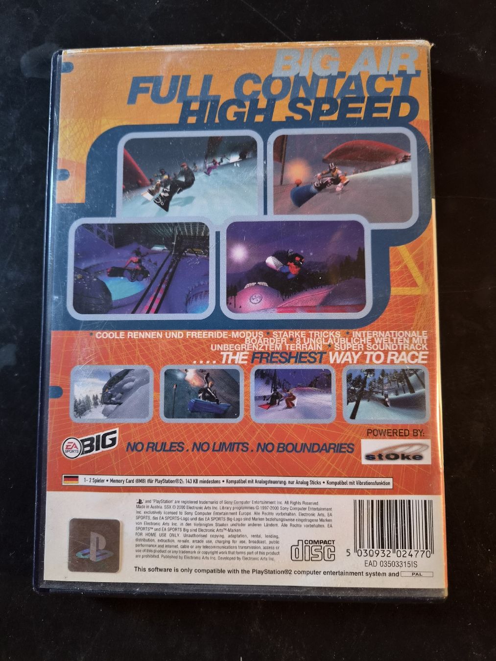 Jeux: SSX Snowboard Game PS2 – D'occasion à S-chanf par pat_9lxp 1
