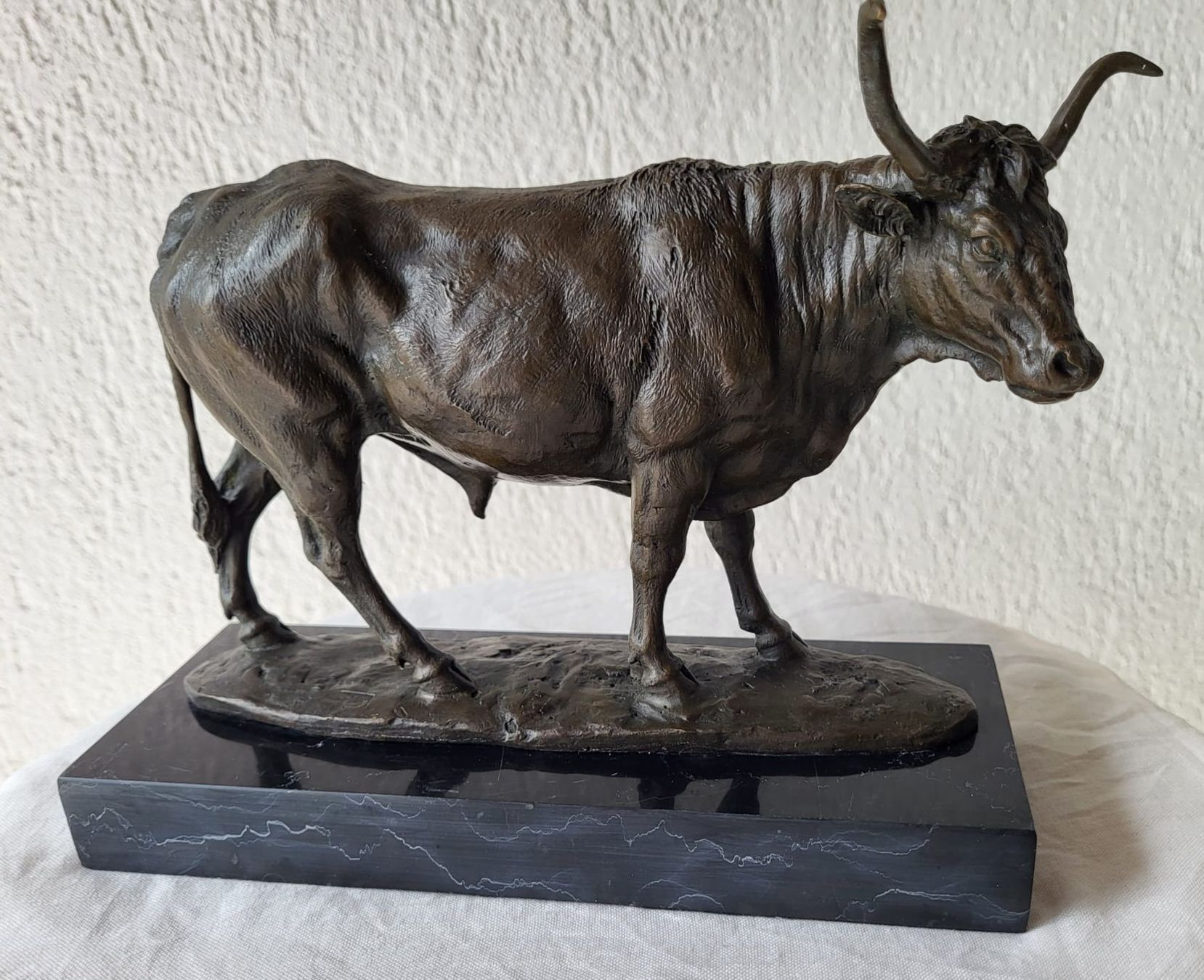 Sculture & Statue: Bronce / Bronze kräftiger Langhorn Stier – Usato da Stüsslingen venduto da pati-king 6