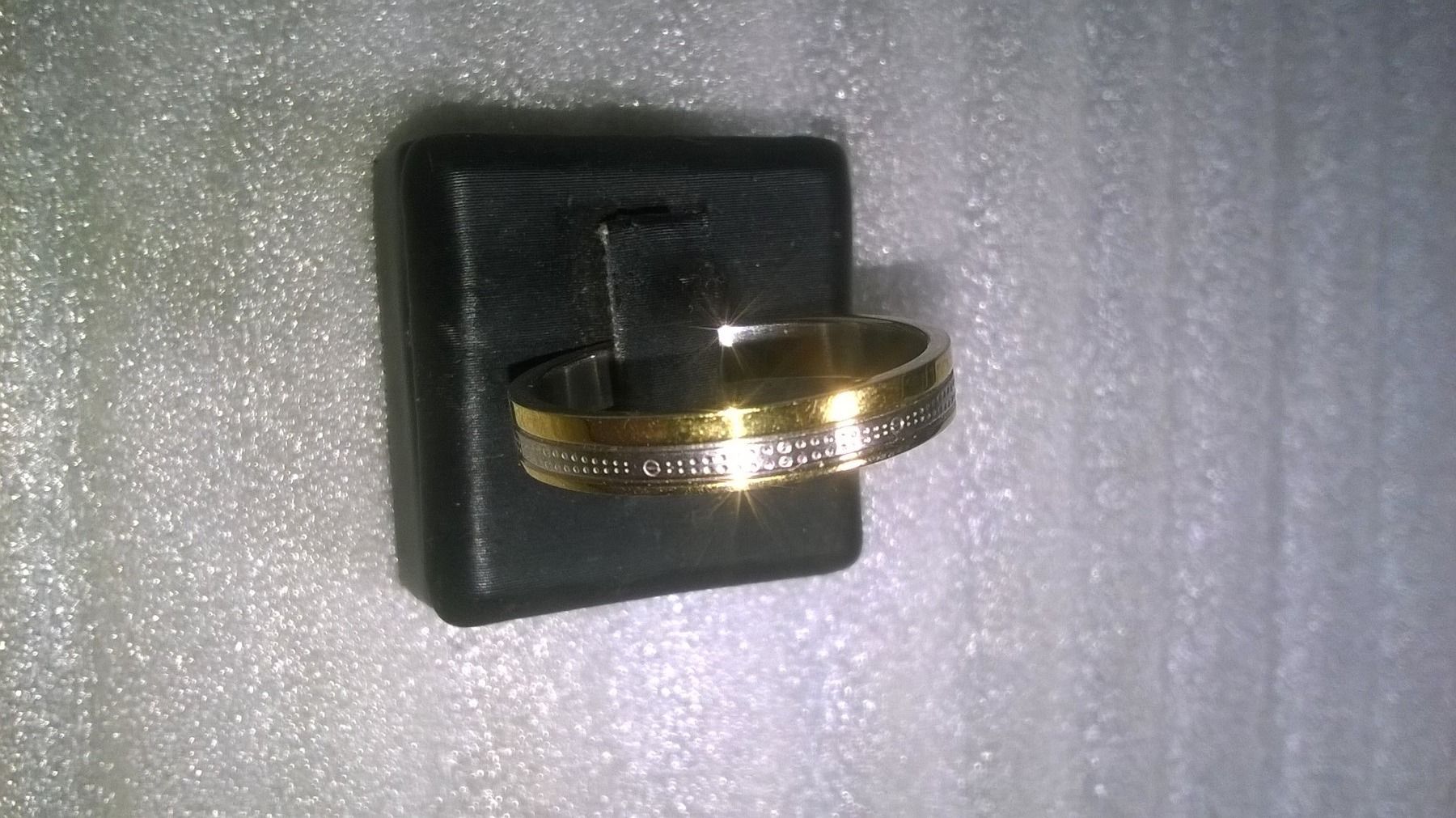 Ringe: ring edelsthal vergoldet und versilbert,,,glanzig – Neu (gemäss Beschreibung) aus Basel von bijoutrie_4