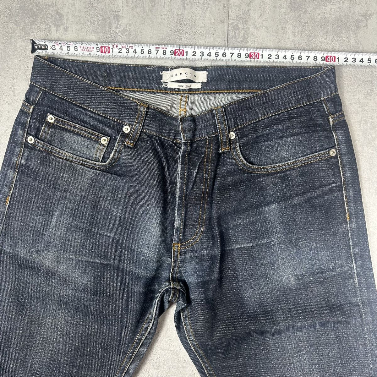 Sandro Jeans: Jeans Sandro bleu marine brut - W31 – Nuovo (secondo la descrizione) da Hauterive NE venduto da Leo_o 8