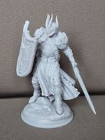 🛡️ Thalrik, Wächter der Schwarzen Krone – Resin Figur