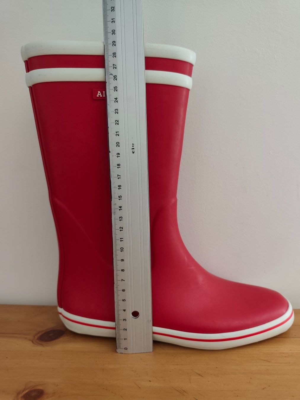 Scarpe da donna: Aigle Gummistiefel in rot, Grösse 39 – Nuovo (secondo la descrizione) da Rheineck venduto da Polcadot 6