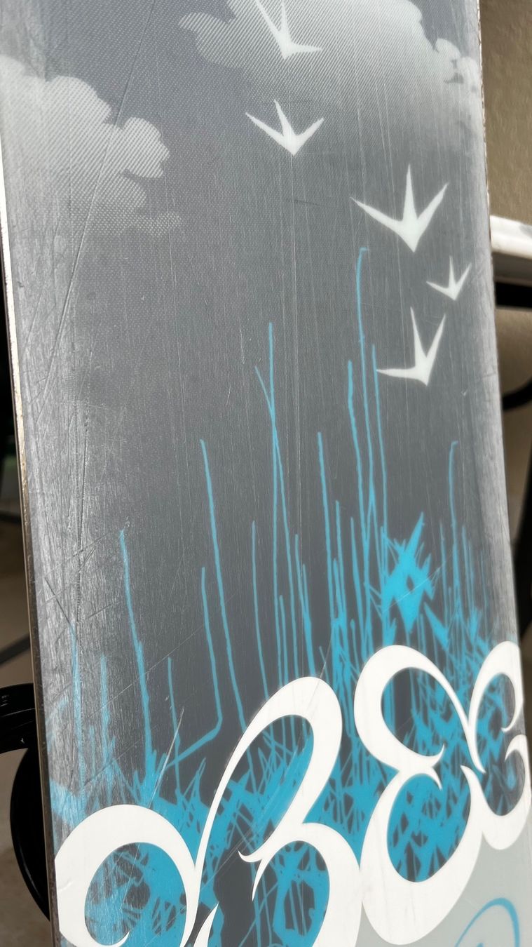 Burton Board: Burton Snowboard Set Femmes: Feather 149cm+Fixations S – Usato da Versoix venduto da annavm29 7