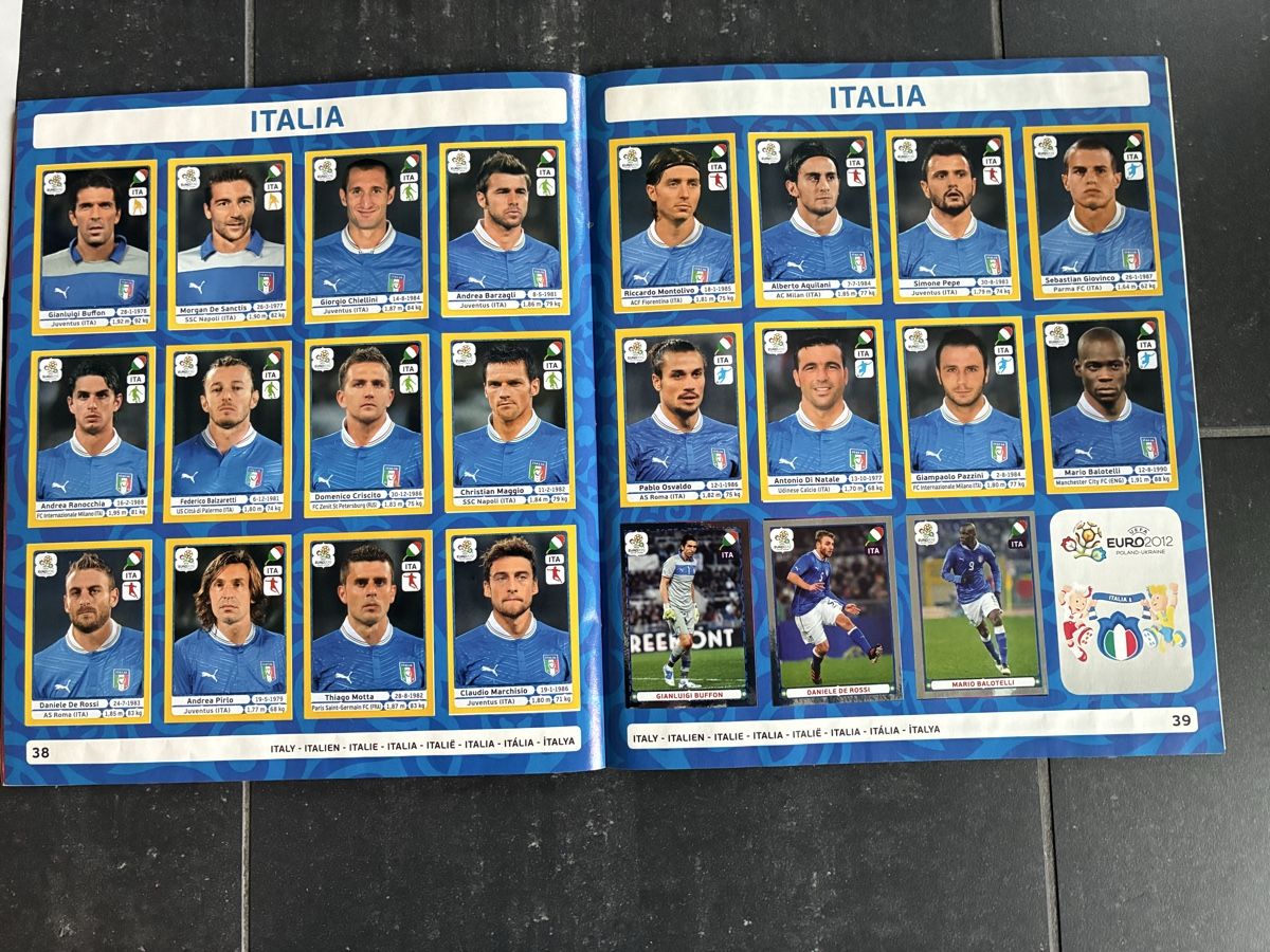 Panini Sammelbilder & Trading cards: Panini Album Euro 2012 – Gebraucht aus Seuzach von Toubey 6