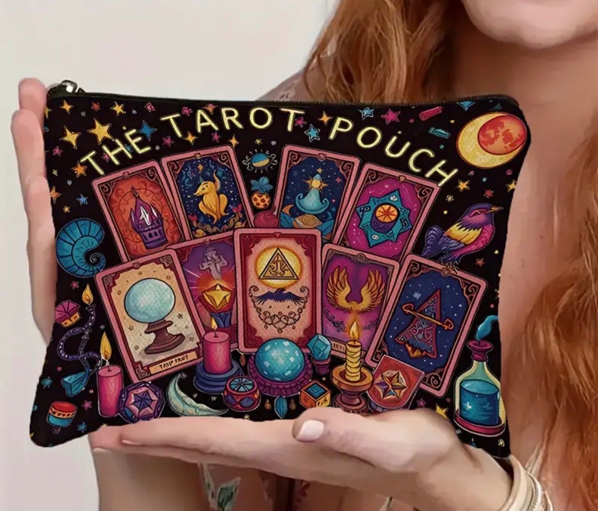 Kosmetikkoffer: Tarot Karten Tasche/Etui/Kosmetiktasche – Neu (gemäss Beschreibung) aus Gams von Mariawicca 1