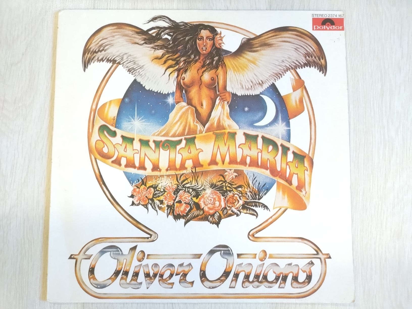 Dischi in vinile: Vinyle Oliver Onions Santamaria G- – Usato da Farvagny-le-Grand venduto da LaCaverne