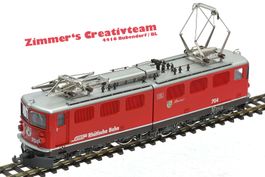 BEMO RhB Lok Ge 6/6 II Davos, H0m, OVP, 1254/4