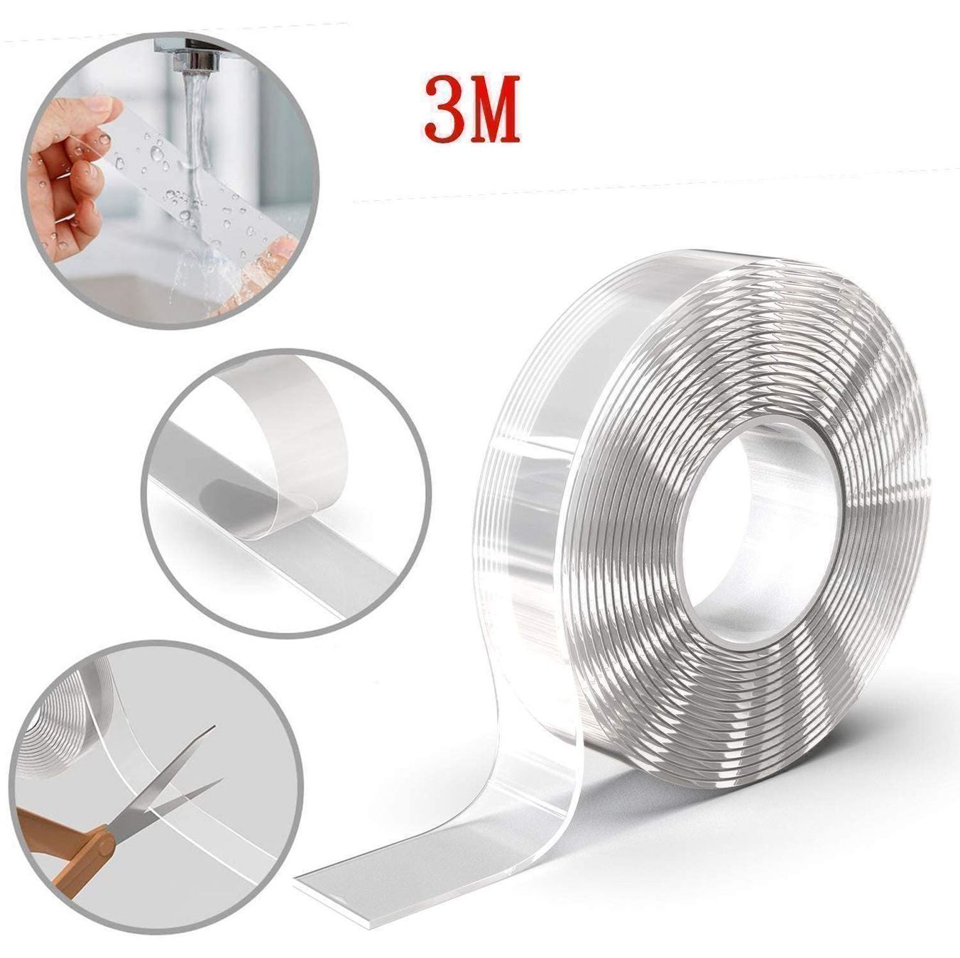 Sticker: Doppelseitiges Klebeband Transparent 3M – Nuovo (secondo la descrizione) da Thun venduto da keller001