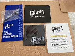 Gibson set de documents neutres + outil truss rod