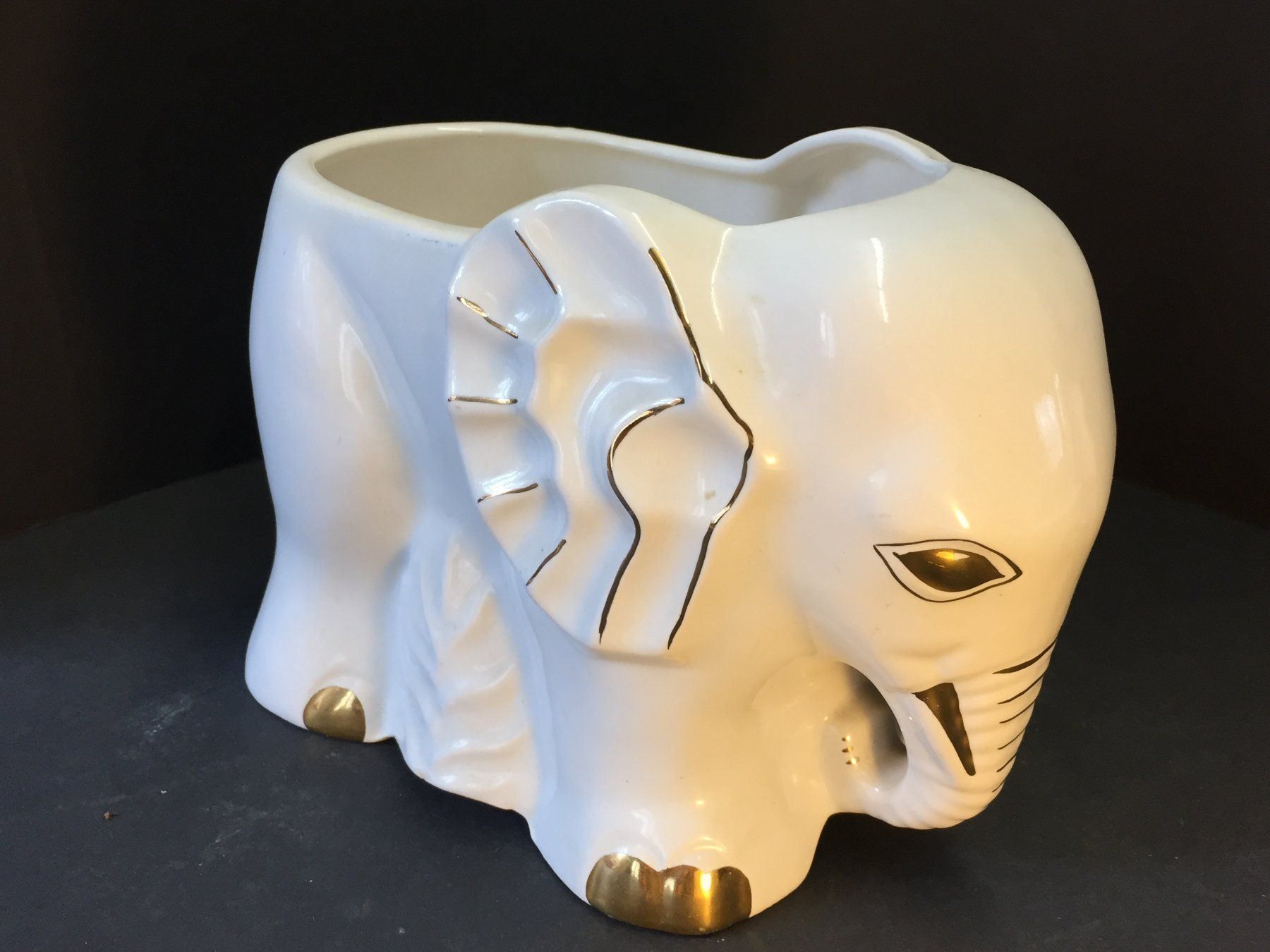 Vasi & Recipienti: Elefant Vase aus Keramik – Usato da Schaffhausen venduto da vintageville 8