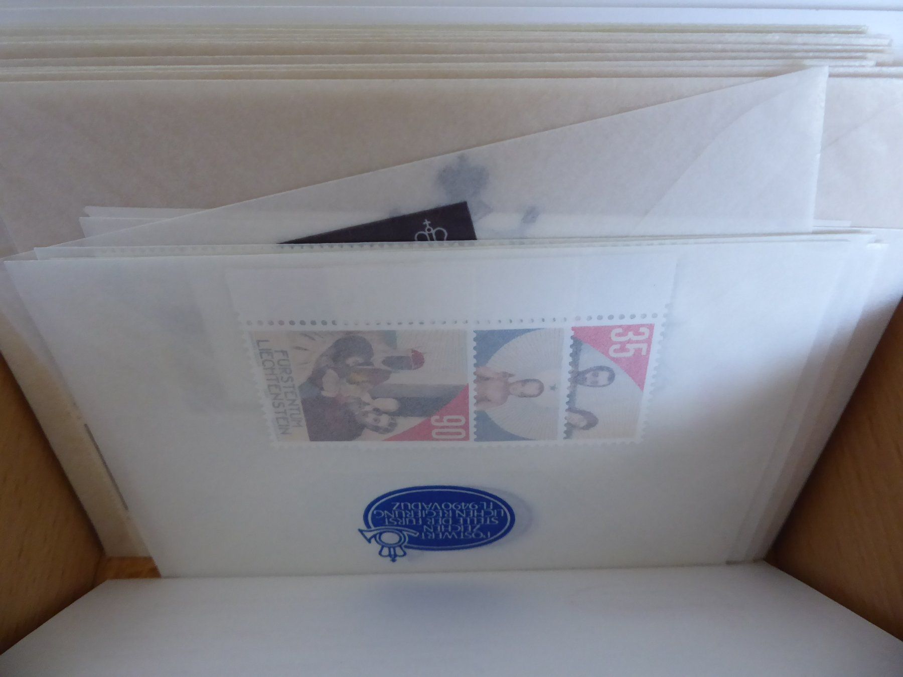 Alle Briefmarken: Interessanter Abo Posten Liechtenstein – Gebraucht aus Rothrist von swisstools 4