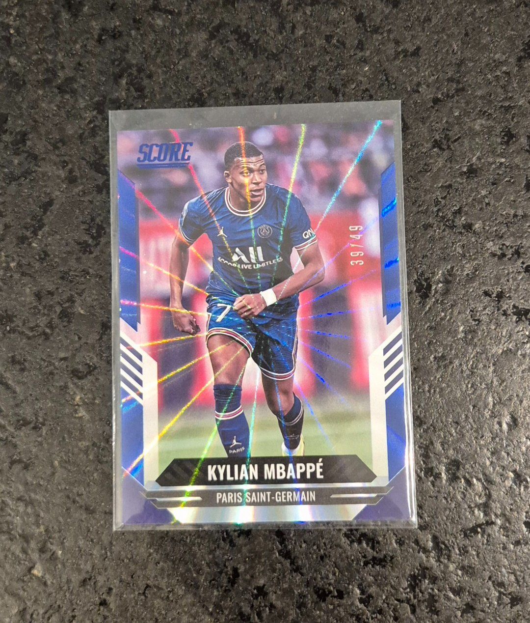 Topps Carte collezionabili: Kylian Mbappe /49 - PSG - Panini – Nuovo (secondo la descrizione) da Burg AG venduto da Danoe