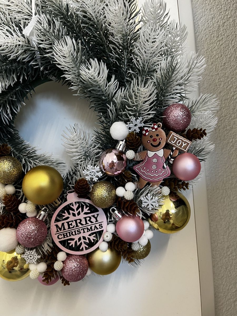 Toutes les décorations: Weihnachtskranz Hausgemacht 35cm – Neuf avec emballage d'origine à Flawil par luk_fv95 2