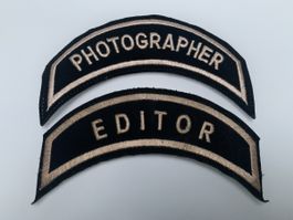 Harley Davidson HOG Patch - Photographer & Editor - NEU