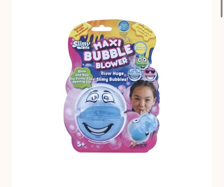 Giocattoli: Slime Maxi Bubble Blower - Slimy Blasen! – Nuovo e nell'imballaggio originale da Winterthur venduto da Box4Fun