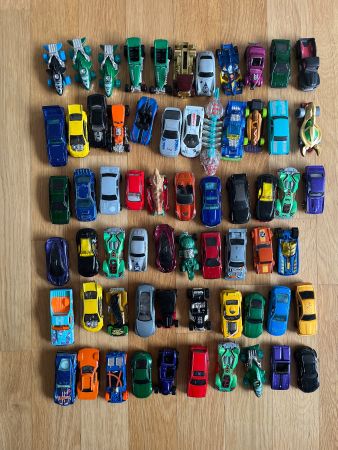 Hot Wheels Autos Sammlung: 64 Stück für Sammler,Top!